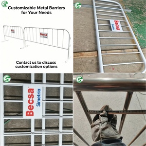 Barreras de Control de Multitudes Directas de Fábrica, Barricadas de Seguridad para Peatones en Eventos y Tráfico - Product Image 2