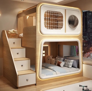 Letto Guardrail per bambini con Capsule spaziali, letto a castello creativo di <span class=keywords><strong>piccole</strong></span> <span class=keywords><strong>dimensioni</strong></span> - Product Image 6