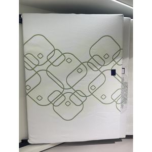 무거운 무게 매트리스 직물 꽃 디자인 더블 자카드 니트 매트리스 직물 - Product Image 5