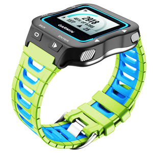 Bracelet pour <span class=keywords><strong>Garmin</strong></span> <span class=keywords><strong>Forerunner</strong></span> <span class=keywords><strong>920XT</strong></span> Bracelet de montre de remplacement Double couleur Bracelet en silicone Bracelet de sport souple Bracelet en caoutchouc - Product Image 6