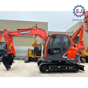 Excavadora Doosan DX75 Usada Original de Japón, Piezas Originales Premium 85%+, Pocas Horas de Trabajo, para Pequeños Trabajos de Excavación, en Buen Estado, en Venta - Product Image 1