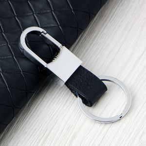 Porte-clés en cuir de haute qualité pour homme, porte-clés en métal pour voiture, petit cadeau pour les occasions spéciales - Product Image 2