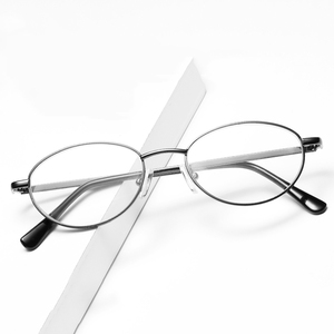Promoción metal gafas <span class=keywords><strong>de</strong></span> lectura marco Anti-Luz Azul lente <span class=keywords><strong>precio</strong></span> barato stock listo - Product Image 1