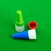 Vente directe d'usine, flacon en plastique pour colle super forte de 5 ml, 10 ml, 20 ml, 28 ml, 50 ml, 100 ml, flacon d'adhésif cyanoacrylate avec bouchon à vis + compte-gouttes