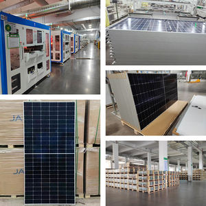 Tier-1 Marca <span class=keywords><strong>JA</strong></span> <span class=keywords><strong>Deep</strong></span> <span class=keywords><strong>Blue</strong></span> 3,0 Bifacial PERC Panel <span class=keywords><strong>solar</strong></span> Rango de 400W a 425W En stock 3,0 PERC Bifacial Pv Paneles solares - Product Image 5