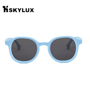 Skylux Children Retro <b>Square</b> <b>Sunglasses</b> Polarized UV400 Full Rim Unisex Sun Protection 23029 - Product Image 4