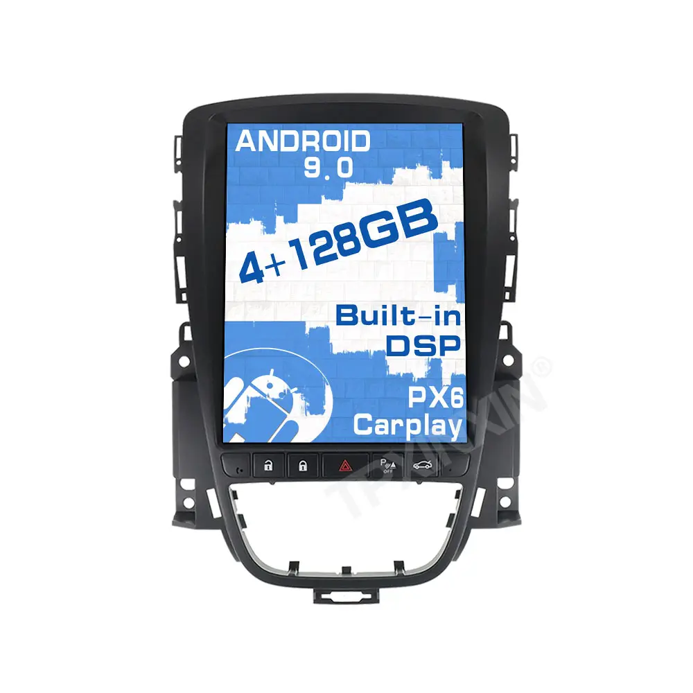 128 ГБ Android 9,0 для Opel Vauxhall Holden Astra J 2010 2011-2013 экран автомобильная аудиосистема GPS-навигация стерео блок мультимедийный плеер