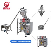 Machine d'emballage automatique Doypack pour sachets de poudre, sel, piment, haricots épicés, et autres produits en poudre, avec fonction de lavage et remplissage VFFS pour l'emballage de produits laitiers