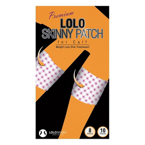 LOLOSKINNY Black Edition Parches Adelgazantes para Pantorrillas (10 unidades) Anticelulíticos, Quemagrasas para Piernas Inferiores, Lipólisis, Adhesivos Moldeadores, Relajantes Musculares - Product Image 1