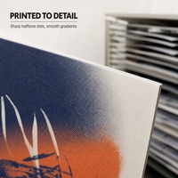 Boîte en papier recyclable pour album vinyle carré, avec design gaufré/découpé, estampage à chaud, vernis sélectif UV et pelliculage mat