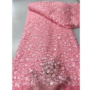 Tissu de dentelle d'<span class=keywords><strong>Afrique</strong></span> Design de <span class=keywords><strong>roman</strong></span> de luxe à bas prix Tissu de dentelle de luxe blanc Tissu de dentelle de cordon de luxe pour vêtements de mariage - Product Image 5