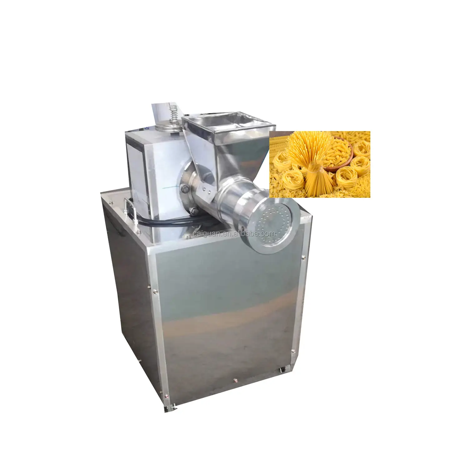 50-250 kg/h di grande capacità di maccheroni multifunzionali macchine per la produzione di pasta linea italy macchina per fare la pasta