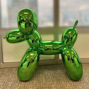 Custom Popular Craft Jeff <span class=keywords><strong>Koons</strong></span> Globo <span class=keywords><strong>Perro</strong></span> Resina Escultura Adornos Decoración Moderna Estatua - Product Image 5
