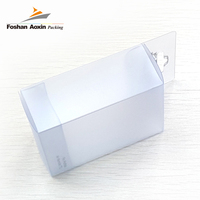 Boîte d'emballage pliable en PVC transparent personnalisée de haute qualité OEM ODM avec design