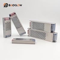 Nouvelle alimentation compacte pour éclairage de meuble, transformateur LED dimmable 100W, 176VAC vers 12V-24VDC, 176V 220V 100W