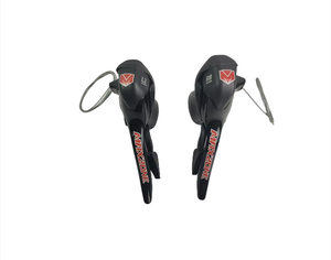 Poignée de frein de vélo VTT Leviers de frein de vélo 8/9/10 vitesses Shifter Set Pièces de vélo en aluminium - Product Image 3