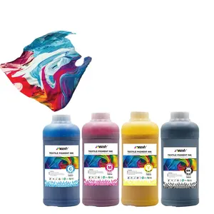 Water-Base Digital Textile pigment inkjet ink refill for roll to roll printers with EPSON/RICOH print head