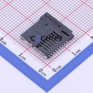 KH-TF-07DT SD Card / Memory Card Connector SMD Connector ( Connector Type: Card Holder ) - Product Image 2