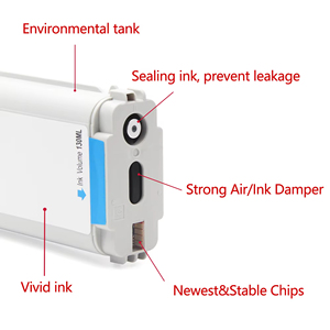 ตลับหมึกเติมด้วยชิปหมึกสำหรับ HP 72สำหรับ HP Designjet T1100 T1110 T1200 T1300 T770 T790เครื่องพิมพ์ T795 - Product Image 3