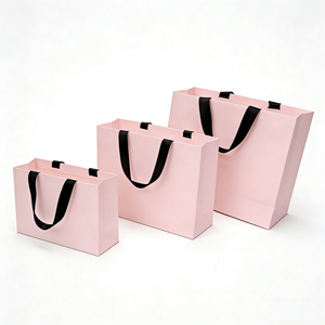 High Quality Eco-Friendly Aseptic Kraft Paper Hard Grocery Bag with Microwaves Resistance Portable for Supermarket Use - Product Image 1