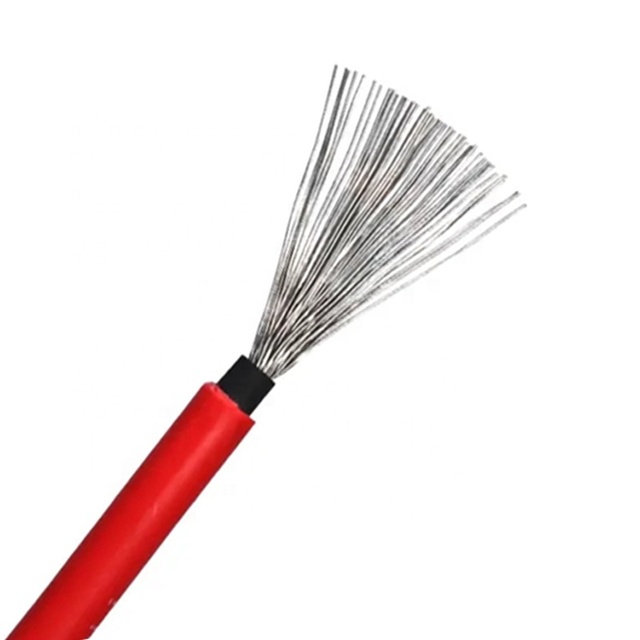 High Quality 6mm2 4mm2 Red Double Insulated Solar Panel Dc Cable