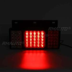 2 feux arrière LED 24V pour camion, feux de freinage et clignotants pour remorque, caravane, camping-car, bus, tracteur, poids lourd - Product Image 4