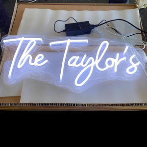 Insegna al Neon in Acrilico Personalizzata Senza MOQ, Vendita Diretta dalla Fabbrica, Insegna LED al Neon per Matrimoni, Negozi, <span class=keywords><strong>Man</strong></span> <span class=keywords><strong>Cave</strong></span>, Decorazione per Feste - Product Image 6