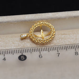 ตัวจับจี้เงินแท้ S925 สำหรับทำจี้ไข่มุก DIY ขนาด 10-11 มม. อุปกรณ์เสริมสำหรับทำจี้รูปเกลียวขนม ตัวจับแบบกึ่งสำเร็จรูป จี้เงินแท้คุณภาพดี - Product Image 2