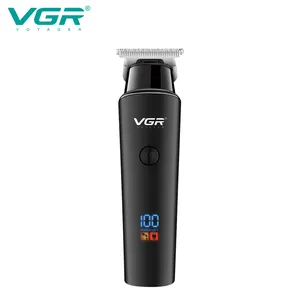 VGR V-937 Aparador de Cabelo elétrico sem fio para homens com carregamento USB Barbeiro Profissional