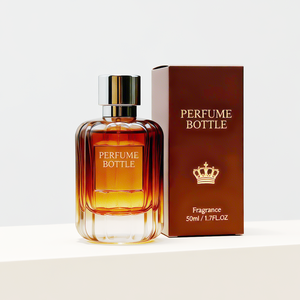 Flacon de parfum en verre de luxe vide de 100 ml, design nouveau, avec boîte personnalisée - Product Image 2