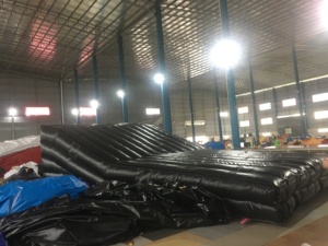 Customized Mountain Bike Jump Airbag Stunt Inflatable Foam Pit for Safe Landing Bouncer B-347 Airbag Landing Customized Mountain - Product Image 2