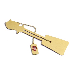 Instruments Outlook Character Creative Metal Gold Color UV Printing Custom Design <b>Bookmark</b> - Product Image 5