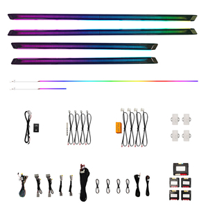 Kit de Iluminación Ambiental LED Interior Completo con Acabado Negro Brillante TMPRO para Honda Odyssey Elysion 2015-2023, Piezas de Mejora para el Interior del Automóvil - Product Image 6