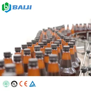 Automatische 2L-PET-Flasche aus Kunststoff isobarische Bier-Abfüllung Verschlussmaschine Produktionslinie
