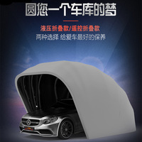 Abri de voiture pliable, protection solaire automatique, portable, tente de voiture