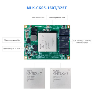 Spaanplaat Melkinker MLK-CK05-160T/325T <span class=keywords><strong>Fpga</strong></span> Core Board Mlk <span class=keywords><strong>Xilinx</strong></span> Kintex-7 Xc7k 160T/325T 270 I/O High-Performance Uitgebreide I/O - Product Image 2