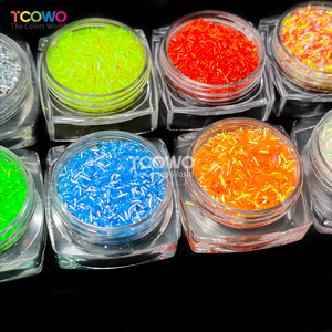 All'ingrosso all'ingrosso Aurora 3D Bead olografica Glitter Mini grani sfuso grosso bolle Glitter per unghie arte resina Kilo - Product Image 4