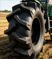 Pneu de tracteur agricole solide 13.6-28 23.1x26 pour usage industriel, marque OEM, garantie 1 an, prix abordable