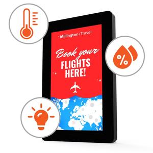 Pantalla de señalización digital Lcd montada <span class=keywords><strong>en</strong></span> la pared exterior personalizada de 55 pulgadas resistente a la intemperie IP56 exterior 3500NITs pantalla de publicidad Lcd - Product Image 5