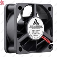 Gdstime GDA5020 Roulement à billes DC 50mm 50x50x20mm 5v 12v 24V Brushless Small Axial Exhaust Cooling Fan 5020