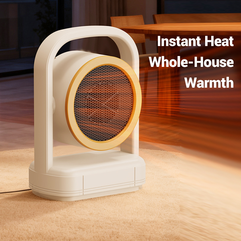 Smart Household Energy-Saving Quick-Heating Electric Heater 220V Plastic PTC Heating Element EU Plug Factory Direct Desktop