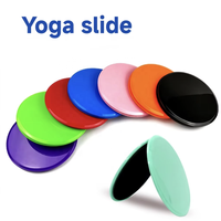 Set de Fitness Abdominal para el Hogar Más Vendido: Placa Deslizante de Doble Cara de ABS + Espuma con Bloque Deslizante para Ejercicios Abdominales