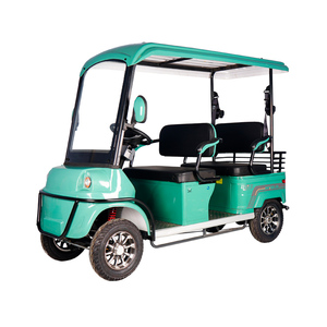 MINIBUSEV M6 Véhicule <span class=keywords><strong>de</strong></span> tourisme électrique panoramique 4 à 6 places, voiturette <span class=keywords><strong>de</strong></span> golf, véhicule à quatre roues pour hébergement touristique et trajets courts, avec frein à disque, pour une utilisation intelligente - Product Image 1