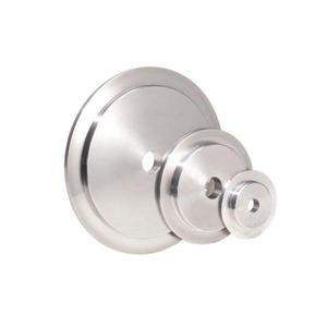 Roues à lamelles AB9050 haute dureté avec brides de réduction d'oxyde d'aluminium à trou pour meuler le support en tissu inoxydable en acier en rouge - Product Image 1
