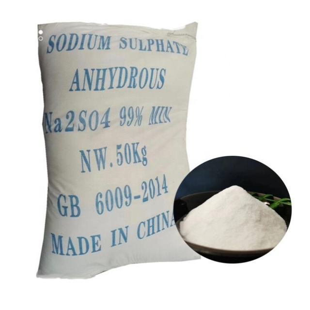 JIUCHONG 99% Food & Industrial Grade Anhydrous Sodium Sulphate (Na2SO4) White Powder China