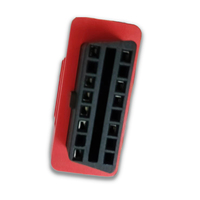 Vente chaude Chrysler 12 + 8 OBDII Splitter OBDII Splitter Connecteur Femelle À Double Mâle Y OBD 2 Câble De Détection 16 broches