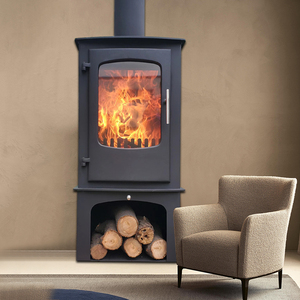 Poêle à <span class=keywords><strong>bois</strong></span> au design moderne, foyer, chauffage au <span class=keywords><strong>bois</strong></span>, cheminée intérieure - Product Image 2