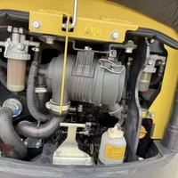 Mini-pelleuse Yanmar VIO17 d'occasion du Japon, 1,7 tonne, chenilles rétractables, excavatrice à queue zéro, brise-roche hydraulique, pipeline 2023