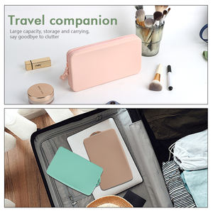 <b>Women</b> Cosmetic Pouch <b>Bags</b> Small Makeup Pouch <b>Travel</b> Size Customized Logo Makeup <b>Bag</b> Neoprene Private Label Cosmetic <b>Bags</b> - Product Image 6