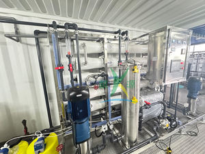 4 T/H Container ized Zweistufige Umkehrosmose EDI Reinst wasser gerät RO Wasser aufbereitung maschine Labor Verwendung - Product Image 4